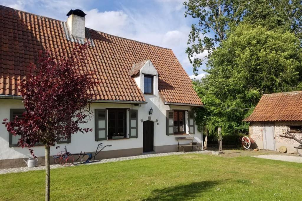 Cozy Studio On A Quaint Farm Leilighet Kruibeke Eksteriør bilde